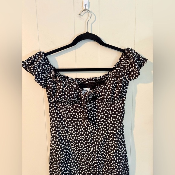 Princess Polly NWOT Marion Mini Dress in Black Size 6 - Picture 6 of 14